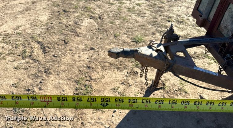 image for item EP0753 Shop built tilt deck utility trailer