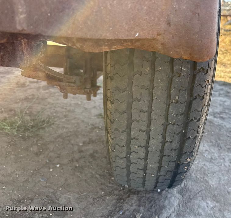 image for item EP0753 Shop built tilt deck utility trailer