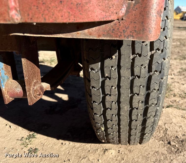 image for item EP0753 Shop built tilt deck utility trailer