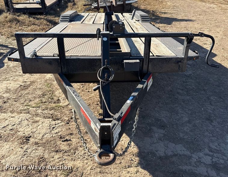 image for item EP0754 2019 Texas Pride EQ722214KGN equipment trailer