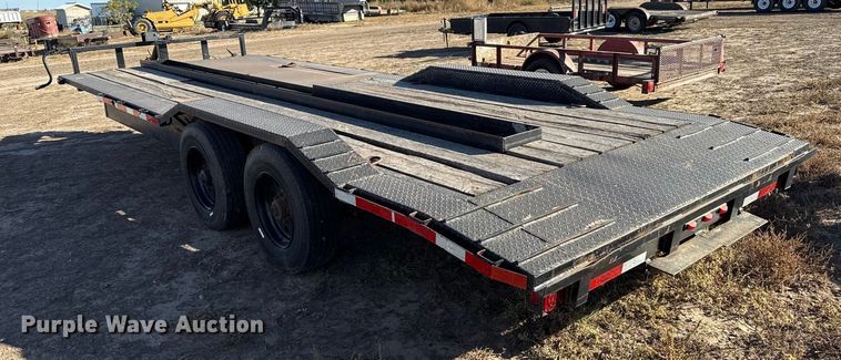 image for item EP0754 2019 Texas Pride EQ722214KGN equipment trailer