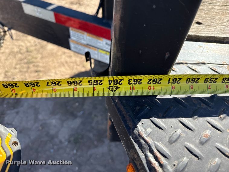 image for item EP0754 2019 Texas Pride EQ722214KGN equipment trailer