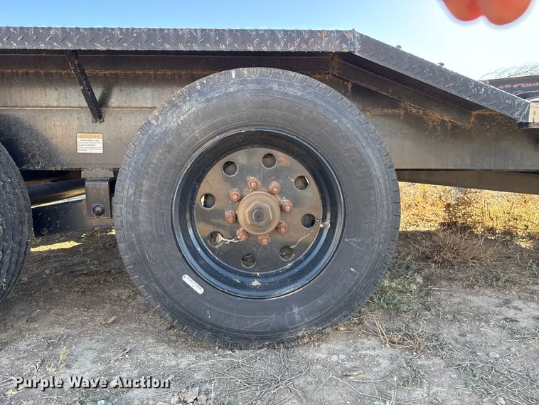 image for item EP0754 2019 Texas Pride EQ722214KGN equipment trailer