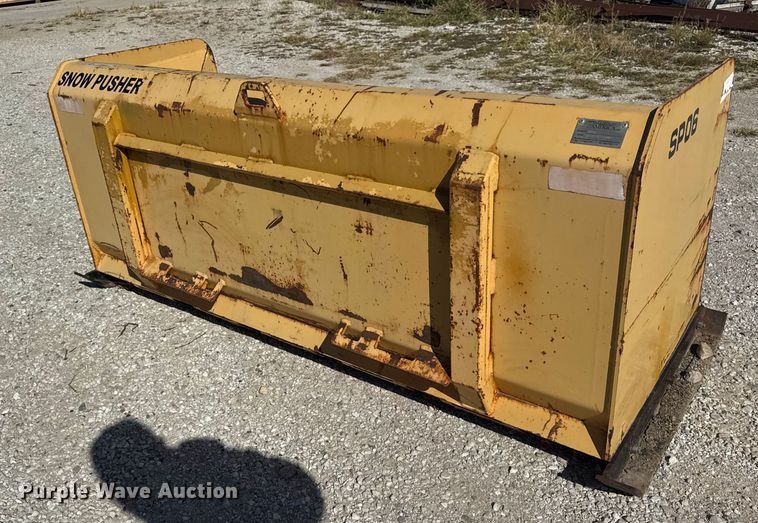 image for item ER0213 Industrias America SP06 skid steer snow pusher