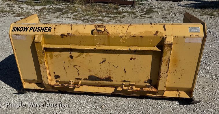 image for item ER0213 Industrias America SP06 skid steer snow pusher