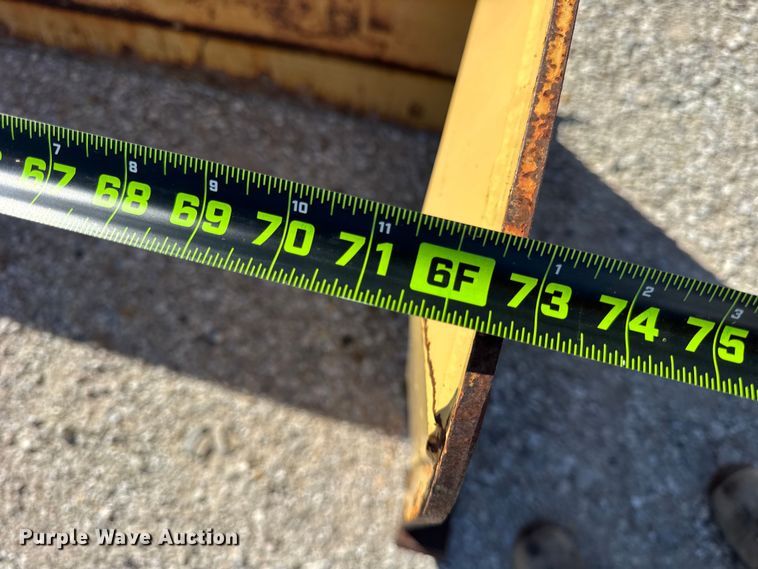 image for item ER0213 Industrias America SP06 skid steer snow pusher