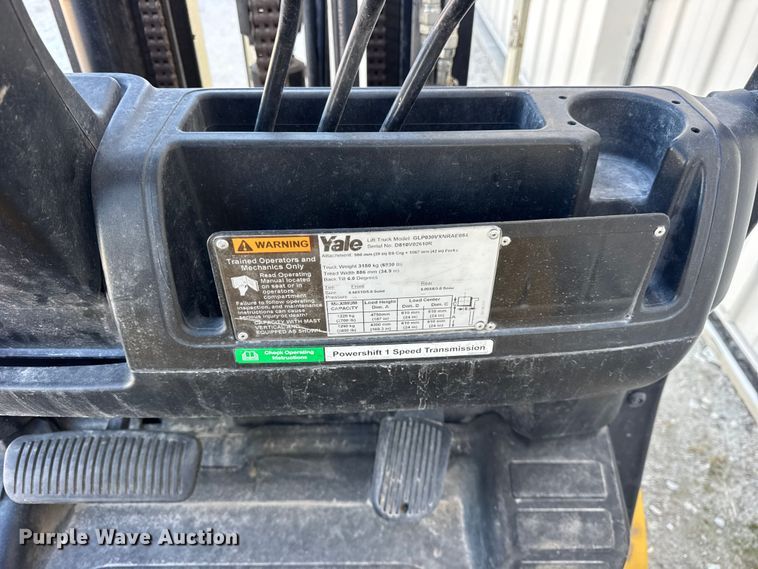 image for item ER0227 Yale GLP030VXNRAE084 forklift