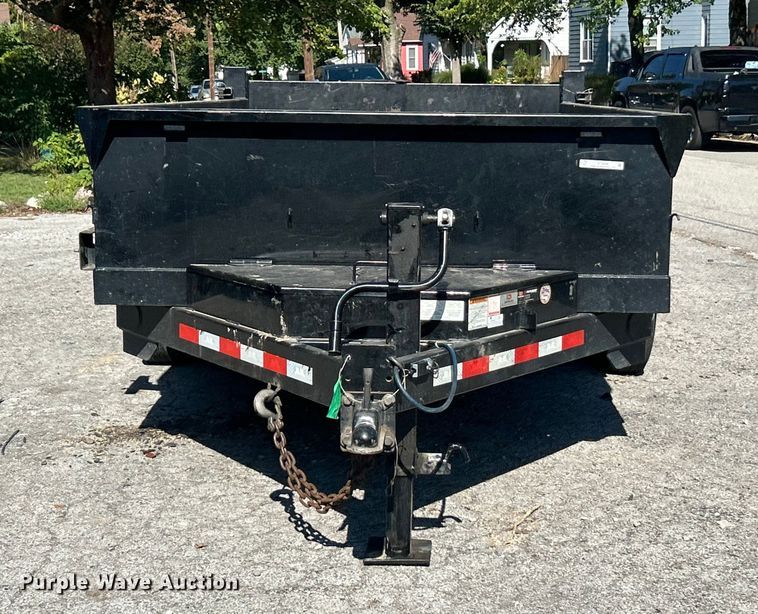 image for item ET3229 2014 Behnke DT81X14E702 dump trailer