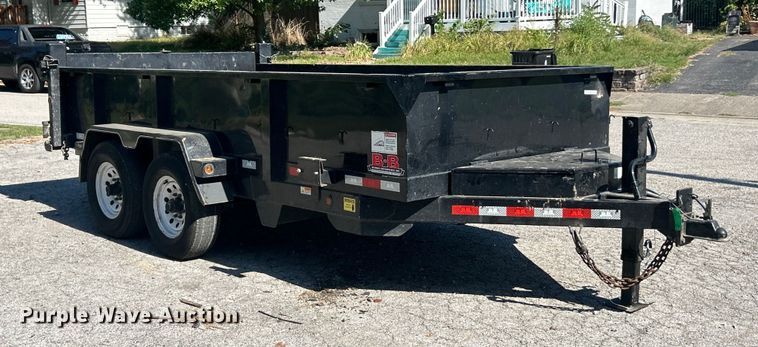 image for item ET3229 2014 Behnke DT81X14E702 dump trailer