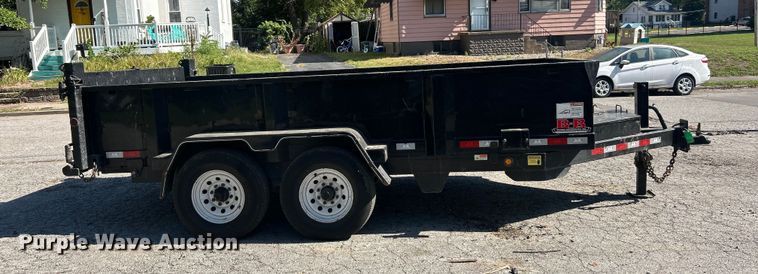 image for item ET3229 2014 Behnke DT81X14E702 dump trailer