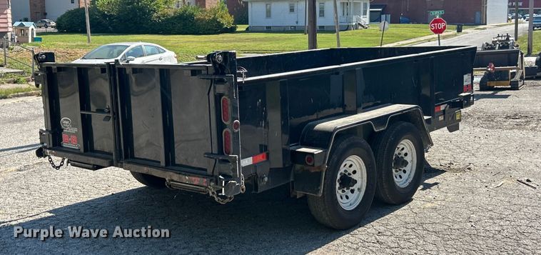 image for item ET3229 2014 Behnke DT81X14E702 dump trailer