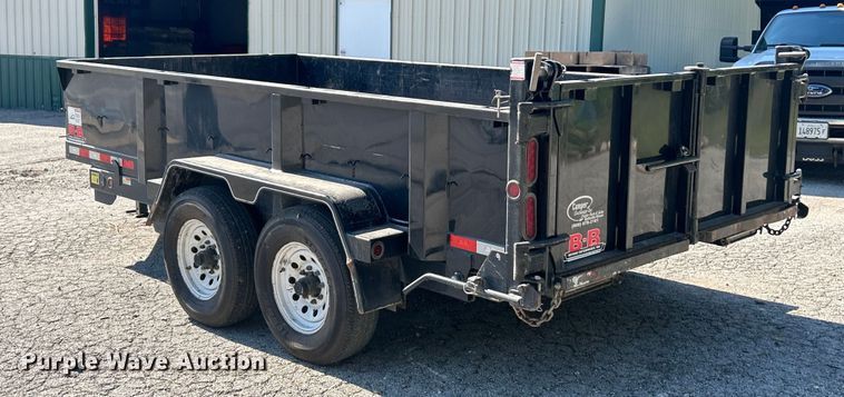 image for item ET3229 2014 Behnke DT81X14E702 dump trailer