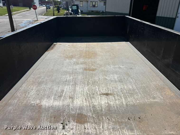 image for item ET3229 2014 Behnke DT81X14E702 dump trailer