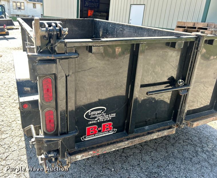 image for item ET3229 2014 Behnke DT81X14E702 dump trailer