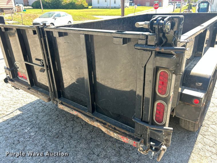 image for item ET3229 2014 Behnke DT81X14E702 dump trailer