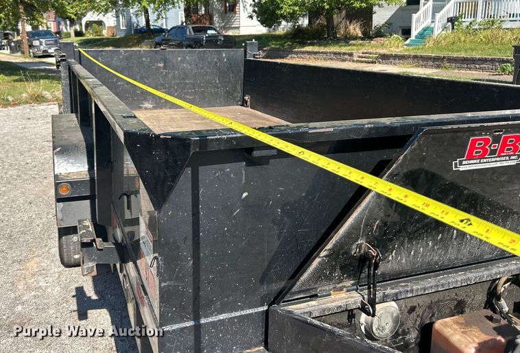 image for item ET3229 2014 Behnke DT81X14E702 dump trailer