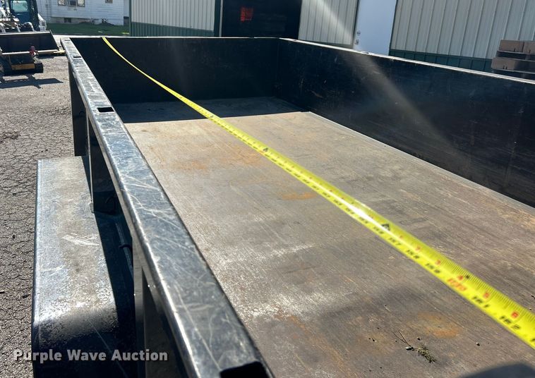 image for item ET3229 2014 Behnke DT81X14E702 dump trailer