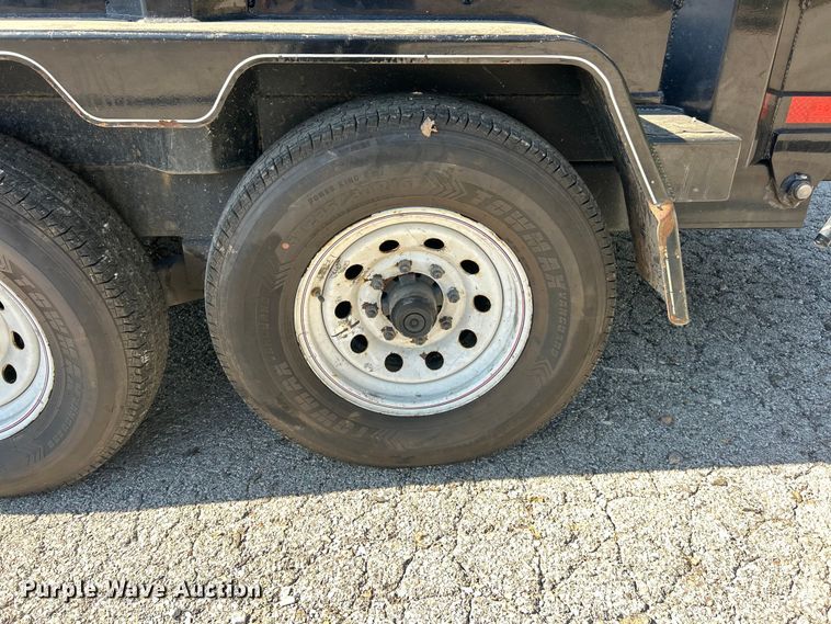 image for item ET3229 2014 Behnke DT81X14E702 dump trailer