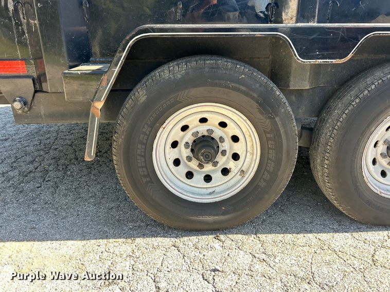 image for item ET3229 2014 Behnke DT81X14E702 dump trailer