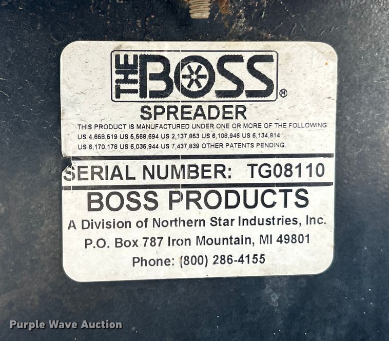 image for item ET3232 The Boss TGS 1100 spreader