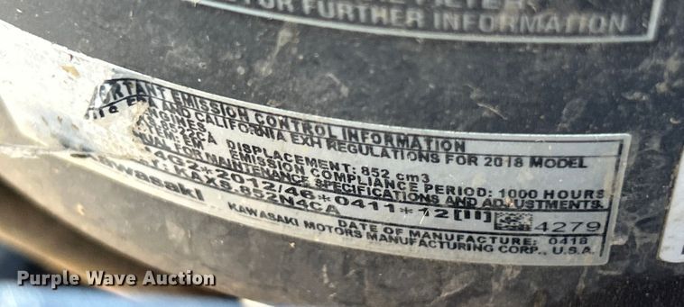 image for item ET3233 Exmark LZX801GKA60600 ZTR lawn mower