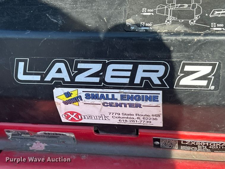 image for item ET3233 Exmark LZX801GKA60600 ZTR lawn mower