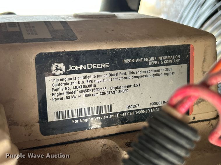image for item ET3356 Wacker G50 generator