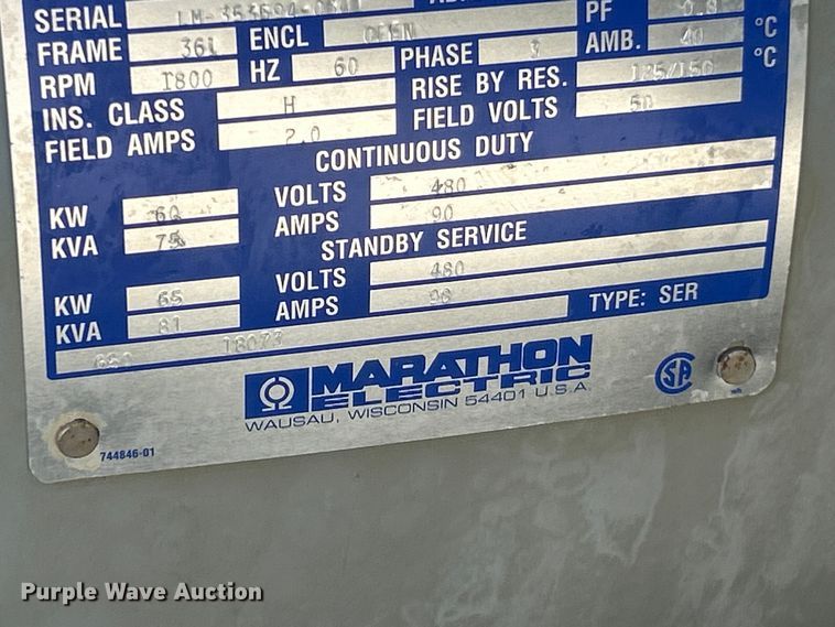 image for item ET3356 Wacker G50 generator