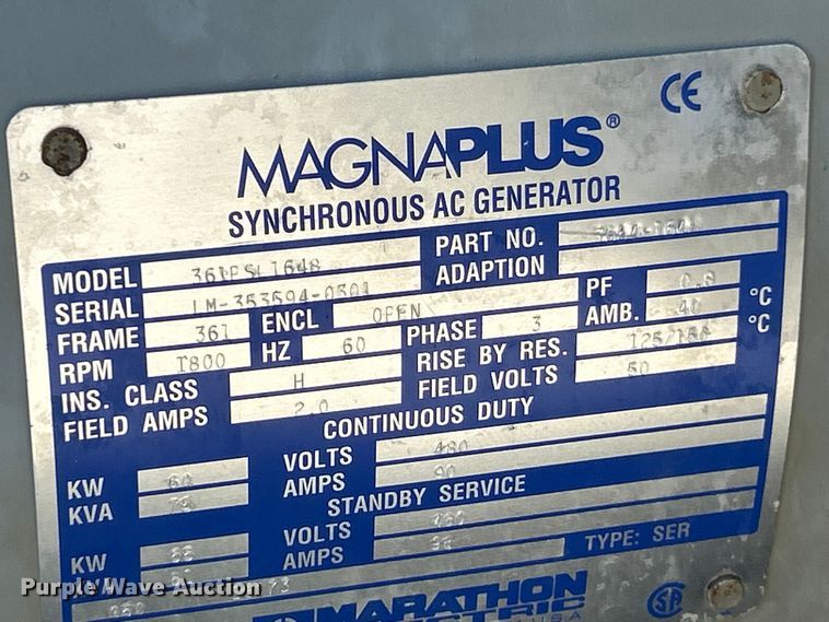 image for item ET3356 Wacker G50 generator