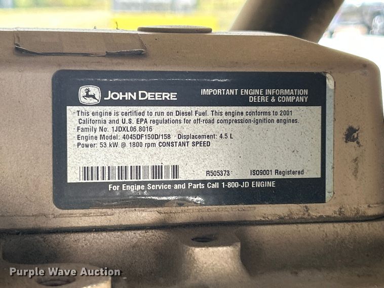 image for item ET3357 Wacker G50 generator