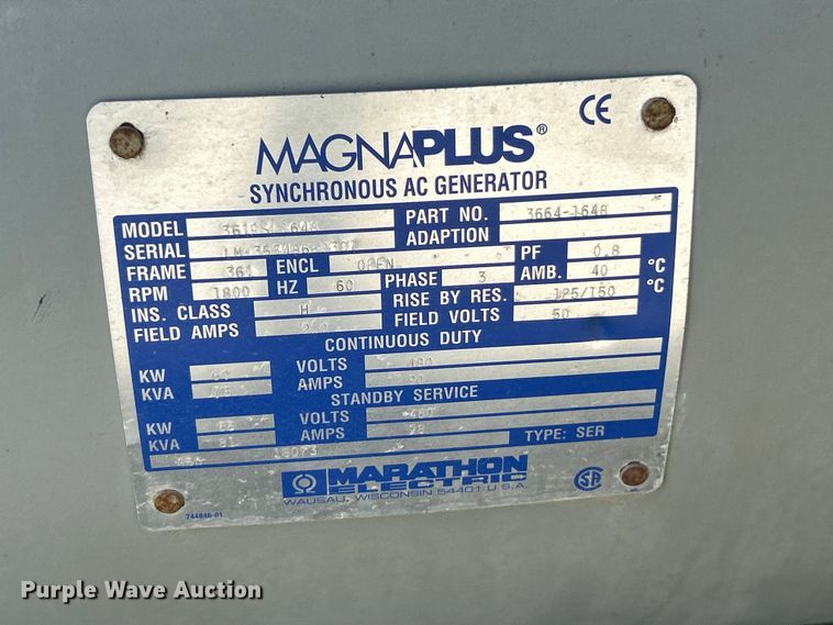 image for item ET3357 Wacker G50 generator