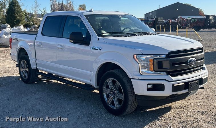 image for item ET3390 2018 Ford F150 XLT SuperCrew pickup truck