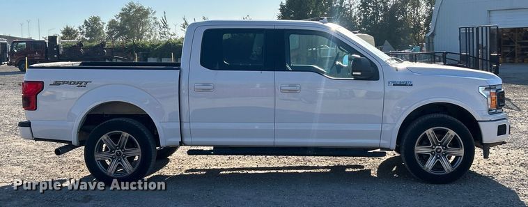image for item ET3390 2018 Ford F150 XLT SuperCrew pickup truck