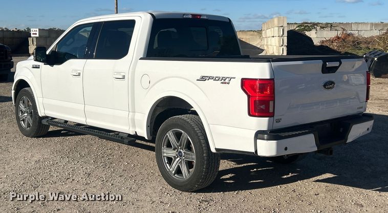 image for item ET3390 2018 Ford F150 XLT SuperCrew pickup truck