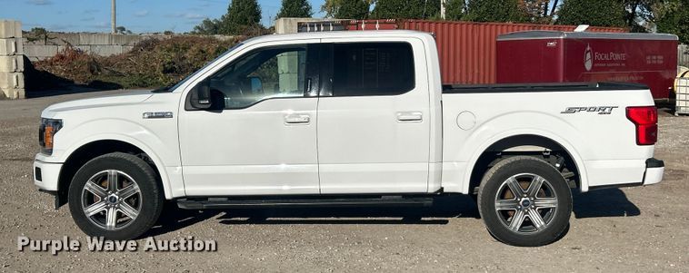 image for item ET3390 2018 Ford F150 XLT SuperCrew pickup truck