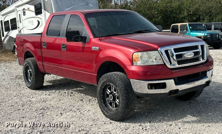 image for item ET3391 2008 Ford F150 XLT SuperCrew pickup truck