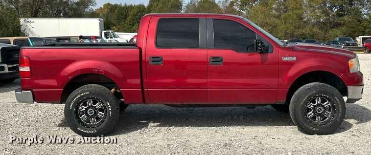 image for item ET3391 2008 Ford F150 XLT SuperCrew pickup truck
