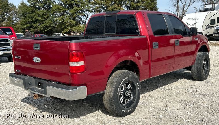 image for item ET3391 2008 Ford F150 XLT SuperCrew pickup truck