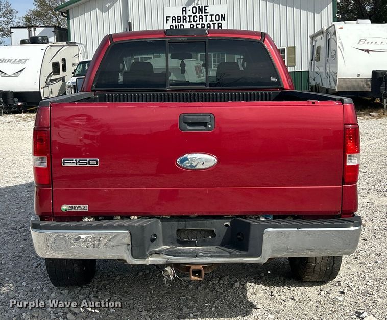 image for item ET3391 2008 Ford F150 XLT SuperCrew pickup truck