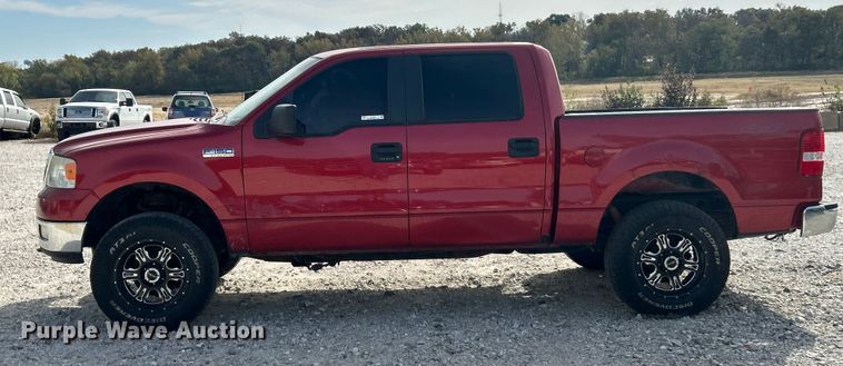 image for item ET3391 2008 Ford F150 XLT SuperCrew pickup truck