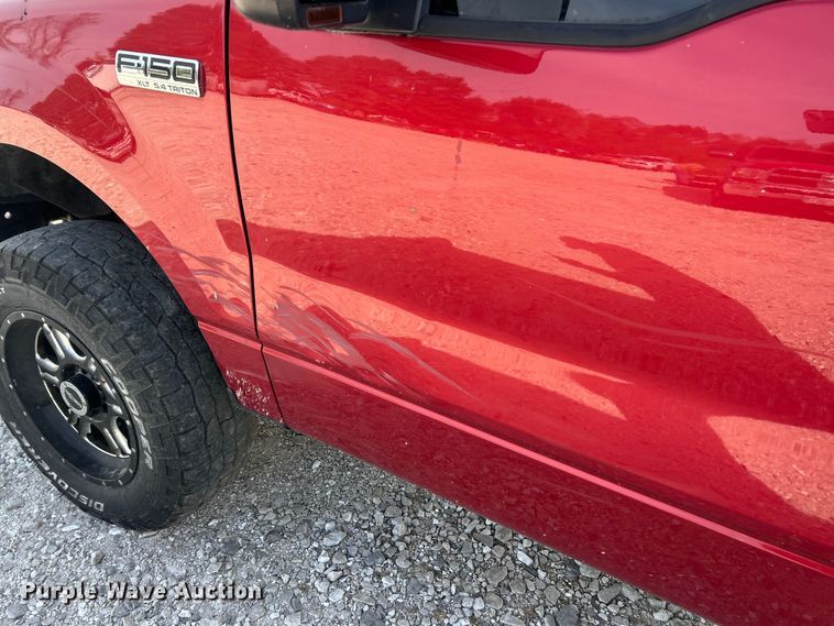 image for item ET3391 2008 Ford F150 XLT SuperCrew pickup truck