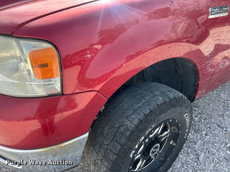 image for item ET3391 2008 Ford F150 XLT SuperCrew pickup truck