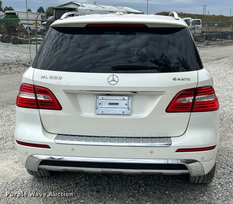 image for item ET3395 2013 Mercedes-Benz ML 550 SUV