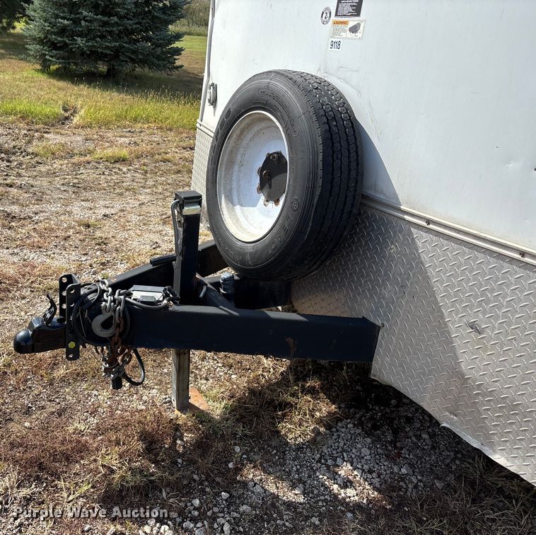 image for item ET4656 2012 H and H Trailers 20' enclosed cargo trailer