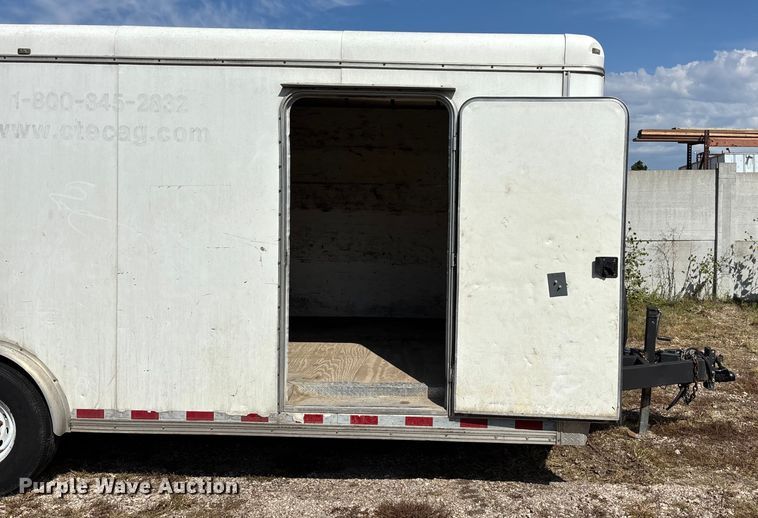 image for item ET4656 2012 H and H Trailers 20' enclosed cargo trailer