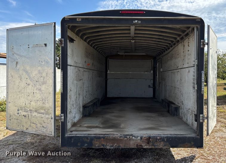 image for item ET4656 2012 H and H Trailers 20' enclosed cargo trailer