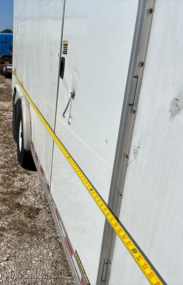 image for item ET4656 2012 H and H Trailers 20' enclosed cargo trailer