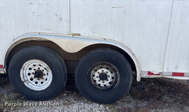 image for item ET4656 2012 H and H Trailers 20' enclosed cargo trailer