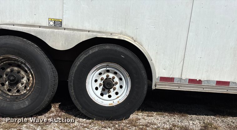 image for item ET4656 2012 H and H Trailers 20' enclosed cargo trailer