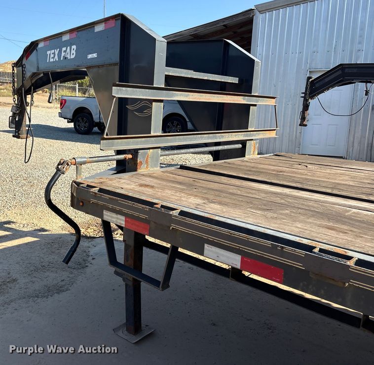 image for item ET7129 2022 Tex Fab equipment trailer